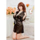 (Customzied) Storeify Korean Pure Satin ladies silk night suit for women