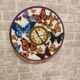 Butterfly Printed Fancy Wall Clock