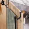 LIFEINNO | Towel Hanging Holder | Wall Mounted Stainless Steel
