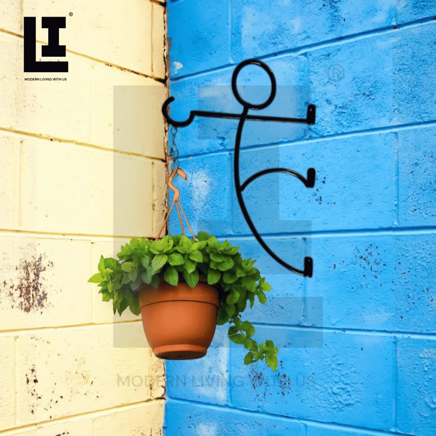 0985fa0b5f9980df6700f665c60de830.jpg LIFEINNO | Men Style Iron Garden Wall Hanging Stand – Decorative