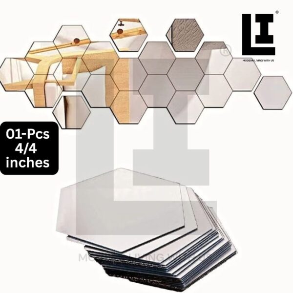 1596ab06b25a8181e1134533dc3c6cdf.jpg LIFEINNO | Hexagon Mirror Wall Decor – Self Adhesive Acrylic