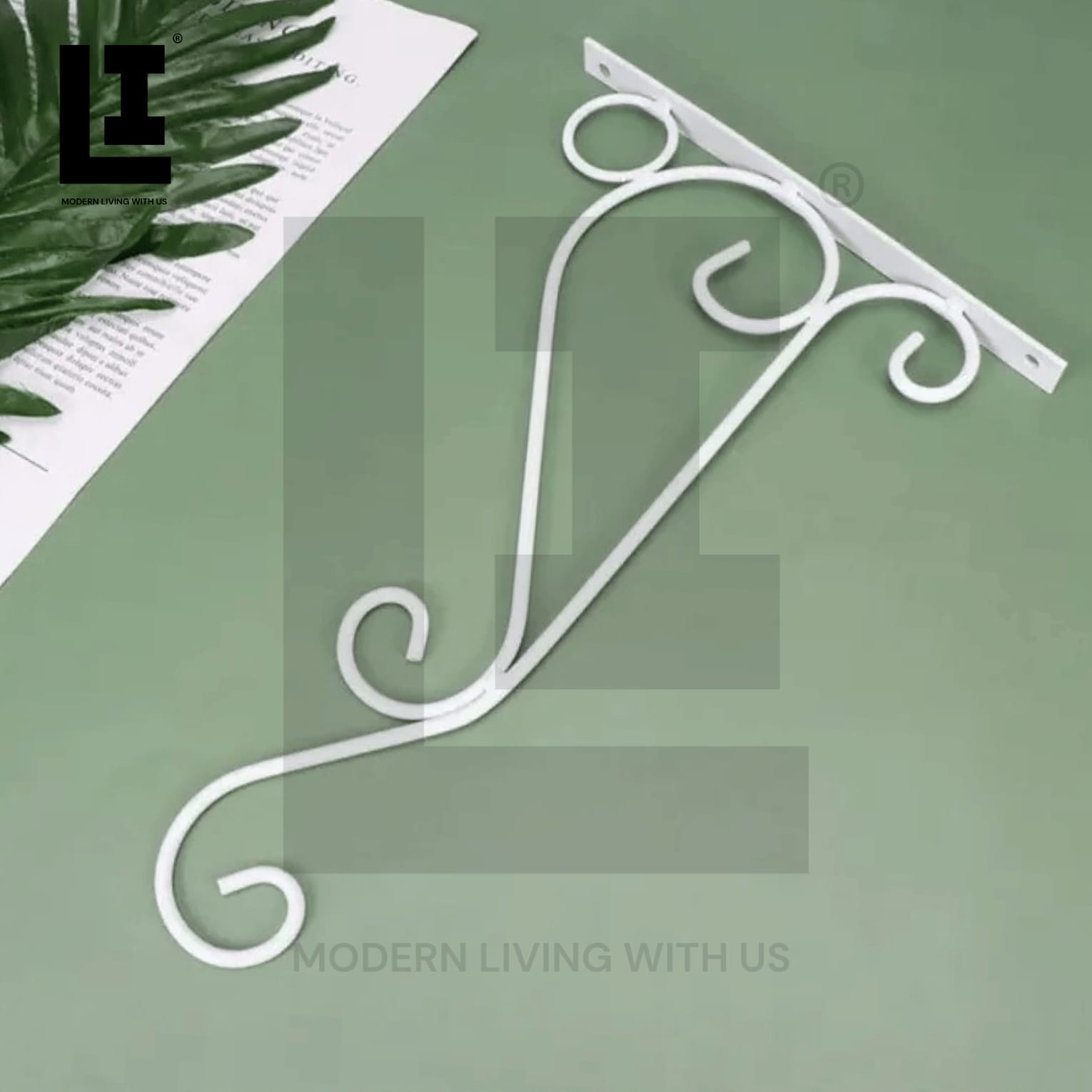 1bc10edb1ebc8c7fa9cb9864fea5eccb.jpg LIFEINNO | Iron Garden Wall Hanging Stand –(Only Stand)Heavy Duty
