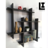 LIFEINNO | Dual Intersecting Floating Wall Shelf Modern Wooden