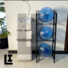 235073fef1d7783aacff8101bbb73725.png LIFEINNO | 3 Tier Water Bottle Rack Heavy Duty Metal Jug Holder Organi