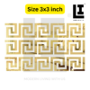 2dfa1db9d426eb05d256dcbc973d1614.png LIFEINNO | Spiral Warachi Acrylic Mirror Wall Decal | Acrylic Mirror