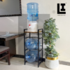 39cb0797f1c1af448e0f099a5b84227b.png LIFEINNO | 2 in 1 Water Bottle Rack with Premium Lasani Wood Top Heavy