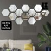 46ac89e8a0158e4c0e91fe8b514916e3.jpg LIFEINNO | Hexagon Mirror Wall Decor – Self Adhesive Acrylic
