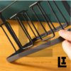 491cf59f7315eecc3993e0253fe47eb8.png LIFEINNO | 6 Hook Metal Glass Stand Mug Holder with Wood Base Professi