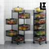 4f932aaa8257d8b85a89e8b7dcfb3512.png LIFEINNO | Premium Square 5 Layer Metal Trolley Fruit and Vegetable