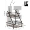 55b57b35a41efddc3bff812506449d38.png LIFEINNO | 2-Tier Countertop Fruit and Vegetable Organizer Premium Met