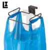 LIFEINNO | Heavy Duty Garbage Bag Holder | Easy-to-Use Trash Bag Hanger