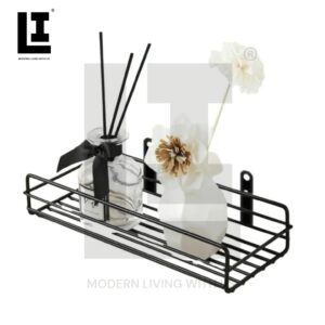 LIFEINNO | Punch Rack Shelf – Wall Mounted Punch-Free Storage Rack for Bathroom, Kitchen & Home Punch rack, punch-free rack, no drill wall rack, adhesive storage rack, wall mounted shelf, bathroom punch rack, kitchen punch rack, storage rack shelf