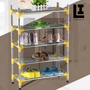LIFEINNO | Premium Steel Shoe Rack and Multi-Functional Organizer 3 to 6 Layers Heavy Duty Storage Stand