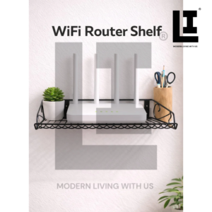 839aa2120c0fd2bea81e13c2f3406ad4.png LIFEINNO | Wall Mounted WiFi Router Shelf Metal Wireless Router Storag