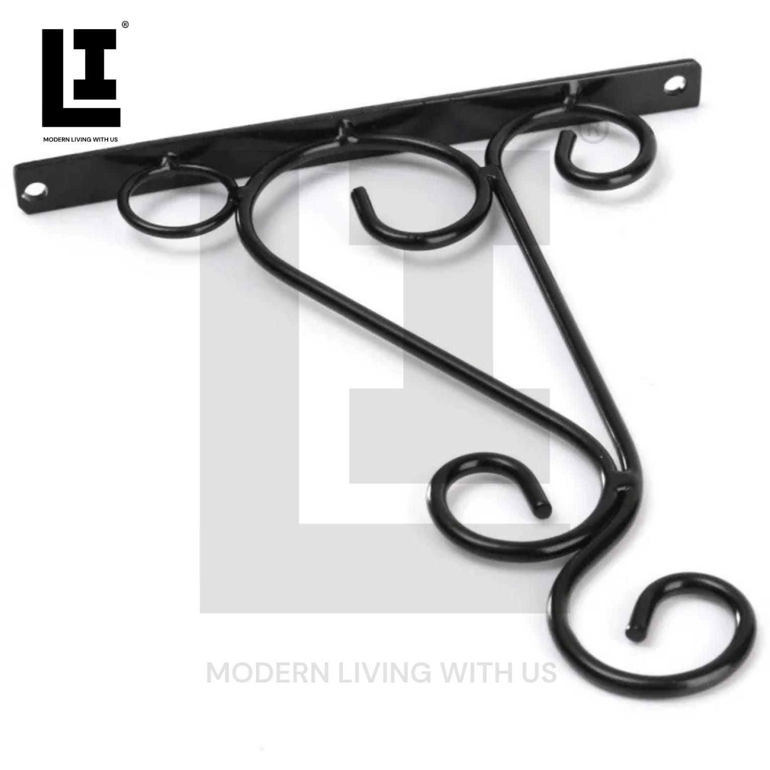 LIFEINNO | Iron Garden Wall Hanging Stand –(Only Stand)Heavy Duty