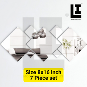 87d260c7018173547389c049dd468432.png LIFEINNO | Luxury Diamond Abstract Acrylic Mirror Wall Art - Vol 2
