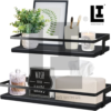 LIFEINNO | Luxury Metal Wall Mounted Single Shelf Multipurpose
