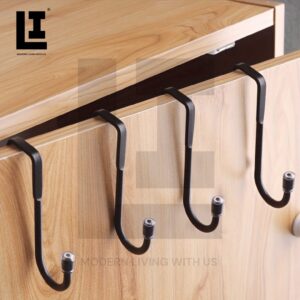 LIFEINNO | Double Hook Wall Hanger – Heavy Duty Metal Dual Hook for Bathroom, Kitchen & Home Organization Double hook, wall hook, dual hook hanger, heavy duty double hook, metal wall hook, bathroom hook, kitchen hook, coat hook