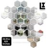 b215225e8902f978453faf029b3d841c.jpg LIFEINNO | Hexagon Mirror Wall Decor – Self Adhesive Acrylic