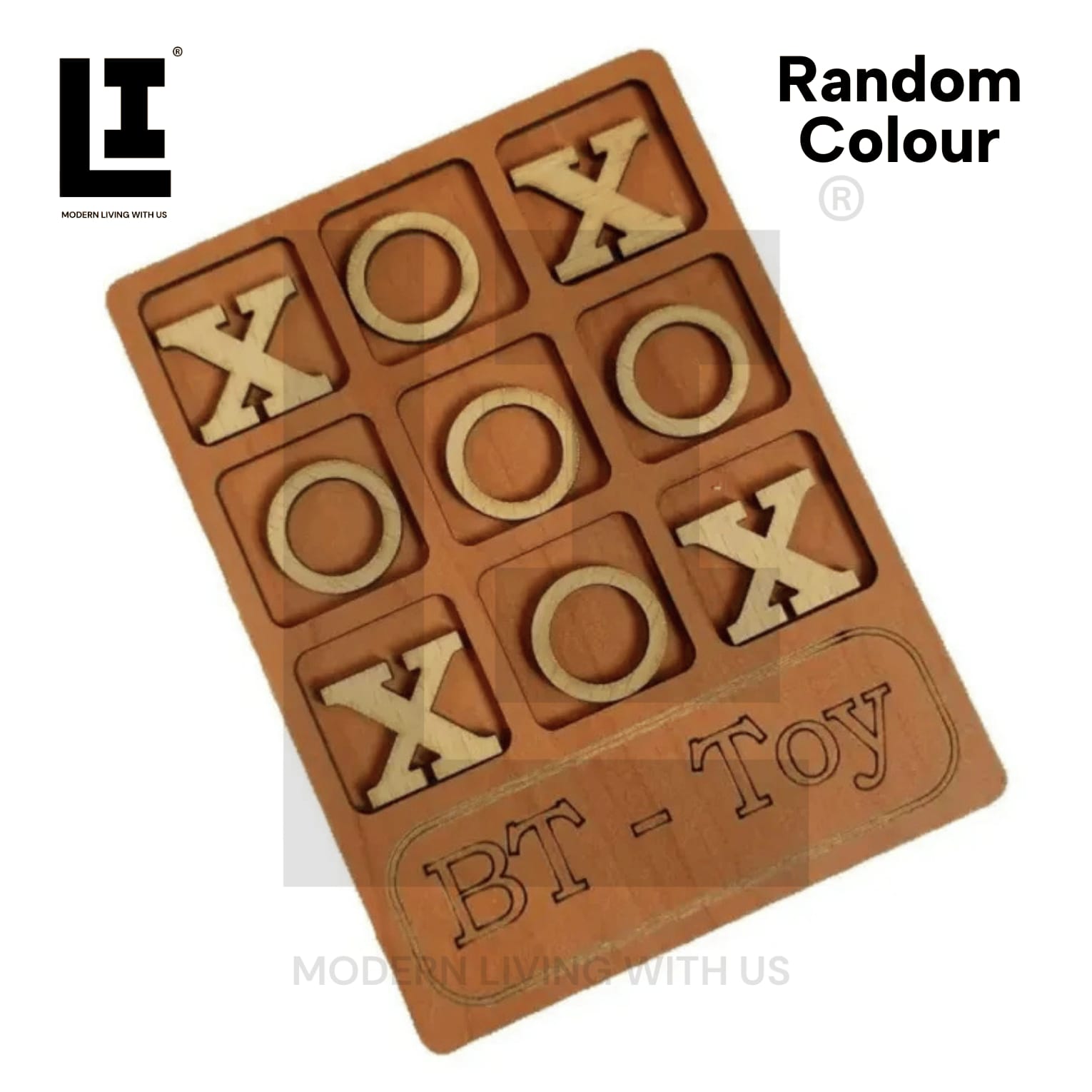 c23adea930753b55c0e39d764b697e5c.jpg LIFEINNO | Wooden Tic Tac Toe Game Board – Classic Strategy Game for