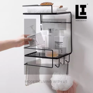LIFEINNO | Multi Functional Organizer Metal Kitchen Storage Rack Cabinet Pantry Dish & Spice Tray