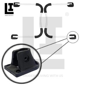 LIFEINNO | Laptop Table Hinges – Heavy Duty Folding Hinges for Bed Table, Study Table & Adjustable Laptop Desk Laptop table hinges, folding hinges for laptop table, adjustable table hinges, bed table hinges, study table hinges, metal folding hinges