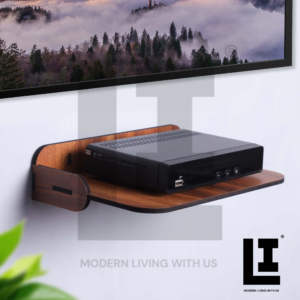 da4b44576a1ccdf450c244fb6e15dcf5.png LIFEINNO | MDF Wooden Wall Mount Shelf - Set-Top Box Stand