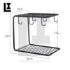 dcf67a7e45629ff89b63a6ef2bb27376.jpg LIFEINNO | Home & Lifestyle 6-Hooks Iron Coffee Rack Organizer
