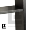 LIFEINNO | 3-Tier Wooden Kitchen Wall Shelf - Multipurpose Cabinet Sto