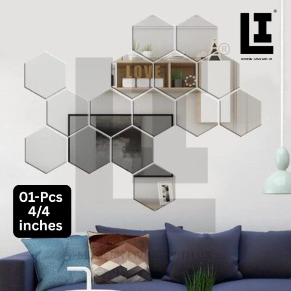 e4a4917c8c0a31c3886dbe833b59297a.jpg LIFEINNO | Hexagon Mirror Wall Decor – Self Adhesive Acrylic