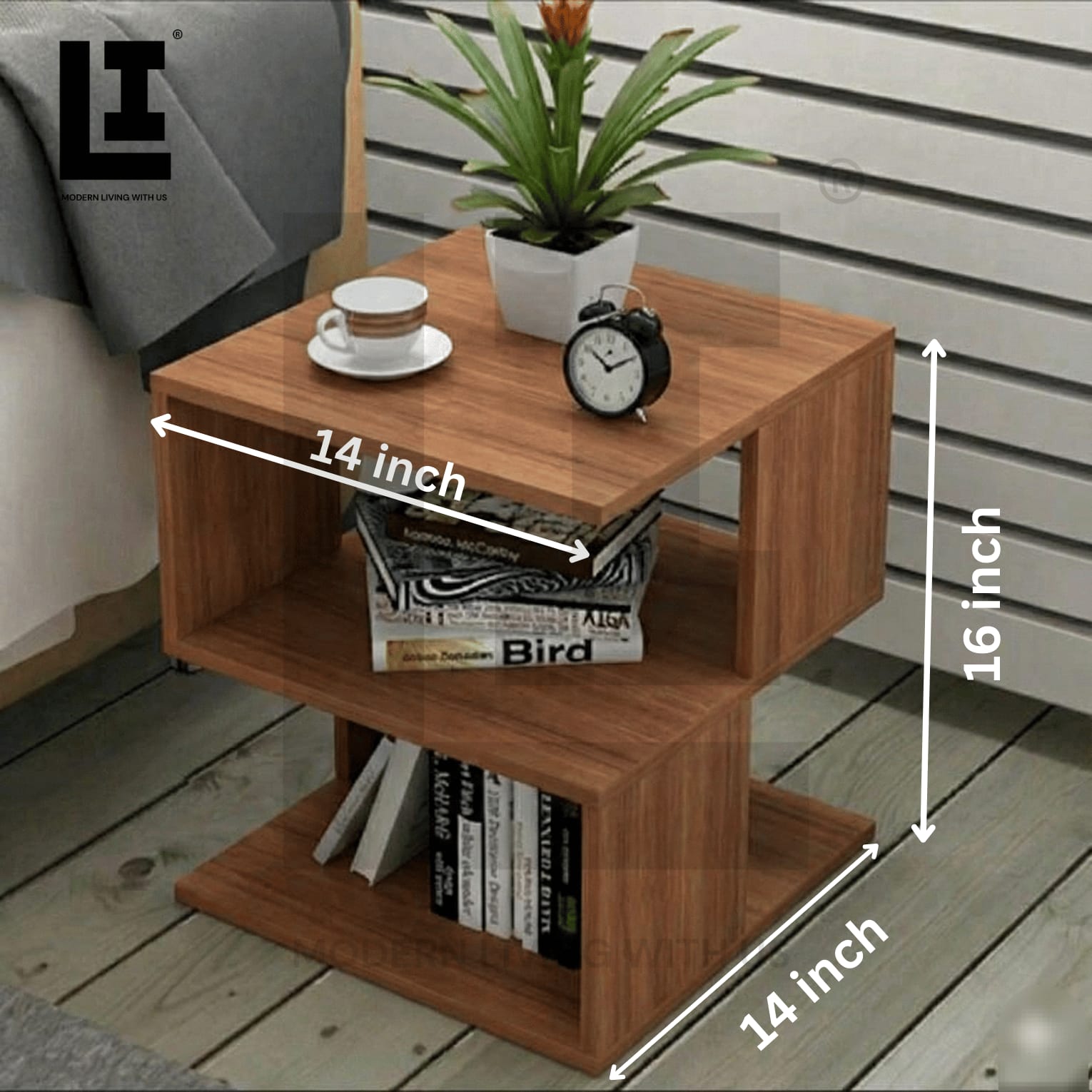 fe656b874ef186b97fac79ec133592f1.jpg LIFEINNO | Modern Side Table for Living Room & Bedroom – Compact Sofa