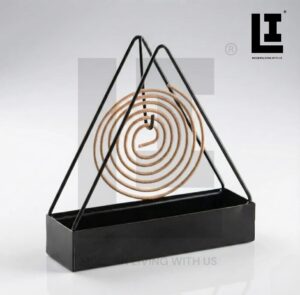 LIFEINNO | Mosquito Coil Stand – Smoke-Free Insect Repellent Coil Holder for Home & Garden Mosquito coil stand, coil holder, mosquito repellent stand, coil burner, insect repellent holder, indoor outdoor mosquito coil